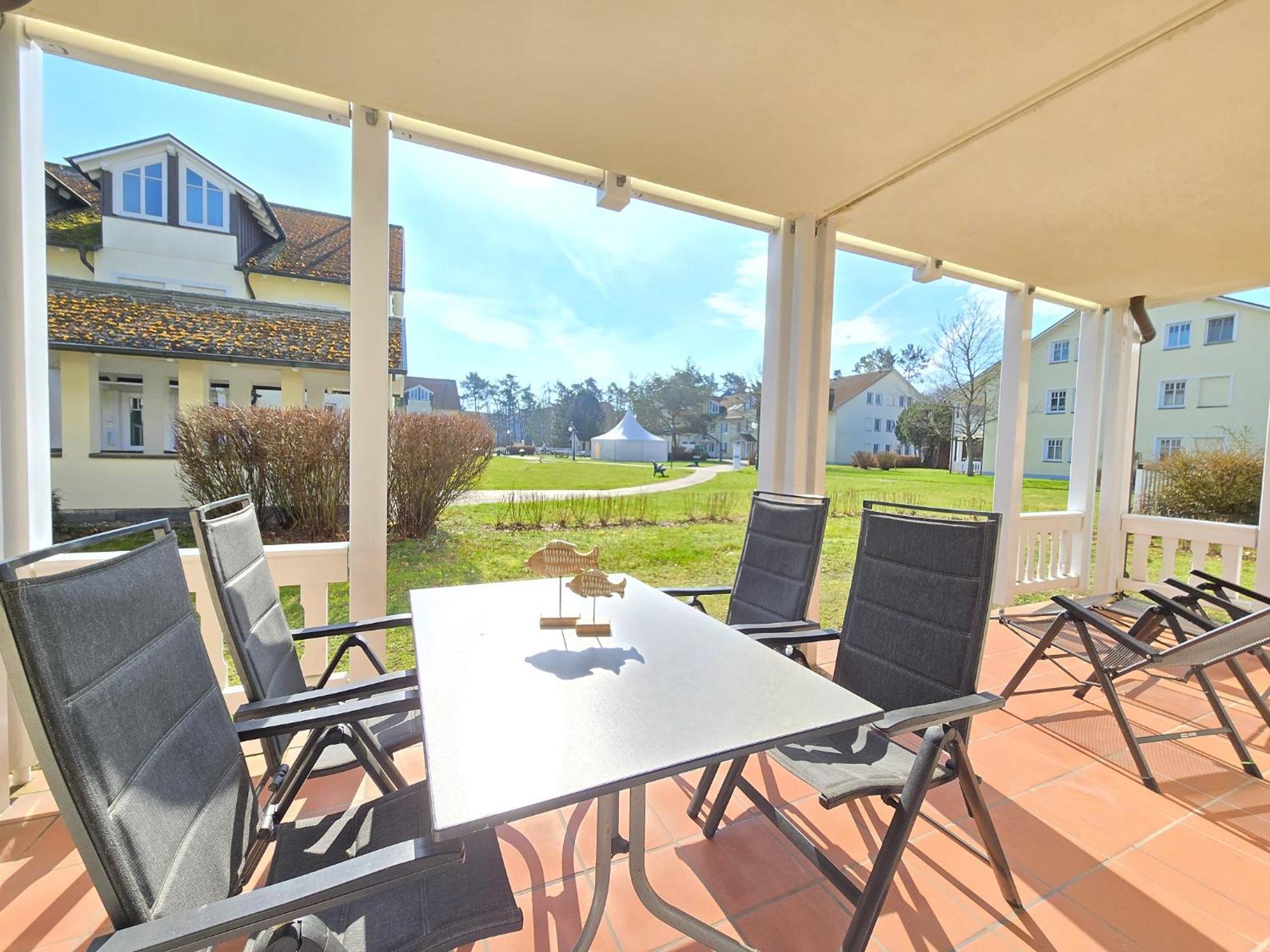 Duenenpark Binz - Komfortplus Ferienwohnung Mit 1 Schlafzimmer Und Terrasse Im Erdgeschoss 212 Екстер'єр фото