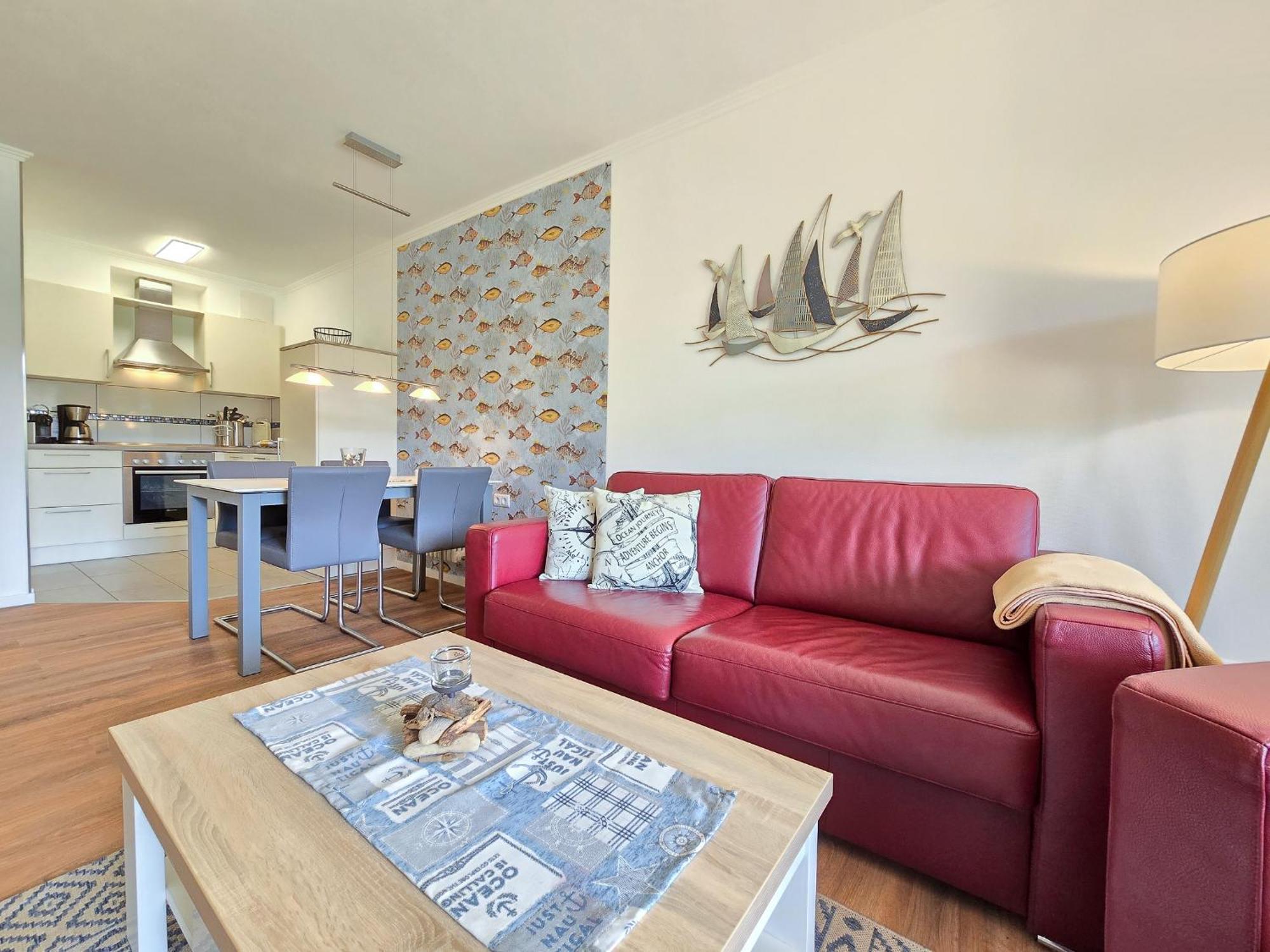 Duenenpark Binz - Komfortplus Ferienwohnung Mit 1 Schlafzimmer Und Terrasse Im Erdgeschoss 212 Екстер'єр фото