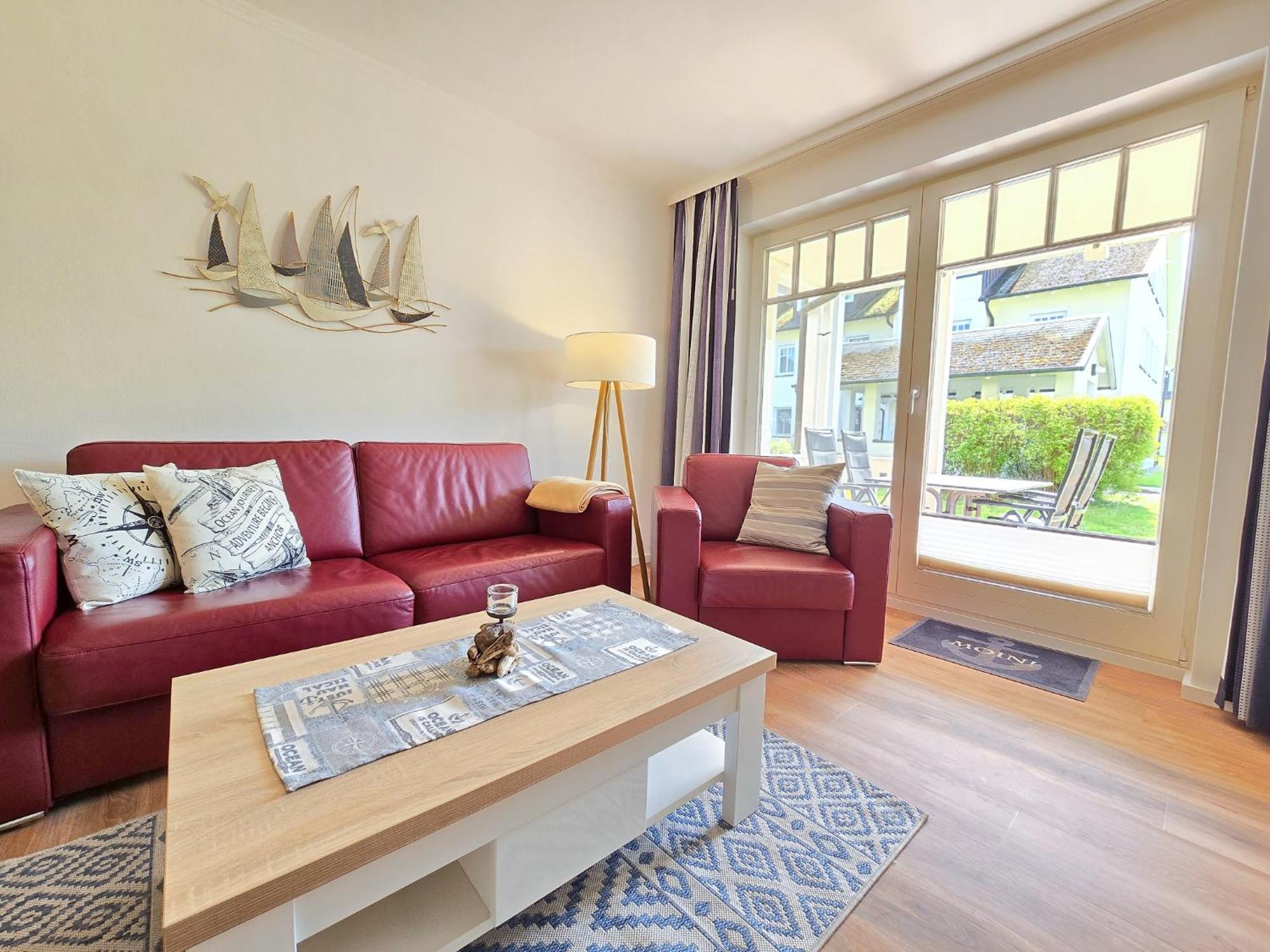 Duenenpark Binz - Komfortplus Ferienwohnung Mit 1 Schlafzimmer Und Terrasse Im Erdgeschoss 212 Екстер'єр фото