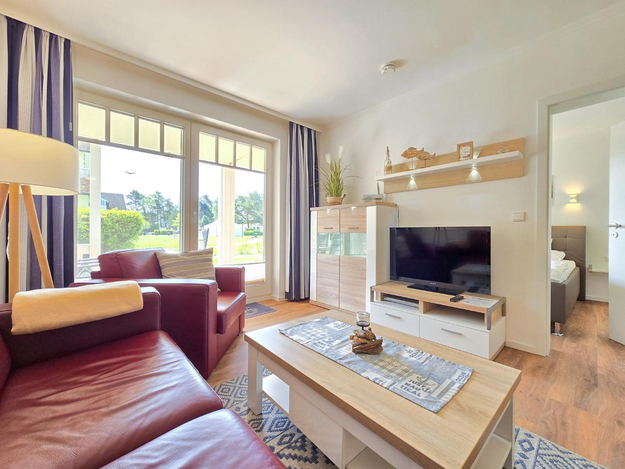 Duenenpark Binz - Komfortplus Ferienwohnung Mit 1 Schlafzimmer Und Terrasse Im Erdgeschoss 212 Екстер'єр фото